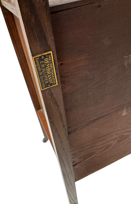 Arts & Crafts Art Nouveau Magazine Stand by Meubelmagazijn Rembrandt Amsterdam